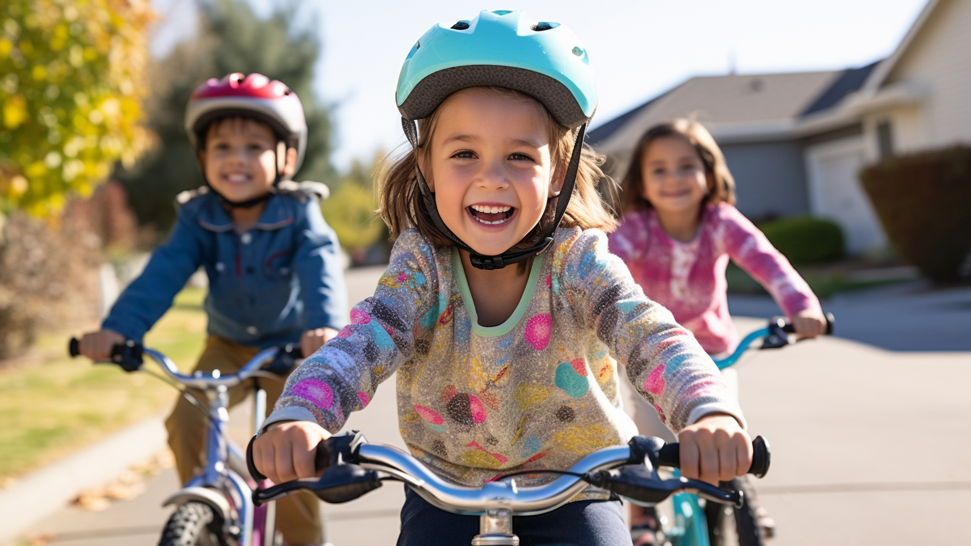 bambini in bicicletta (immagine di corredo)